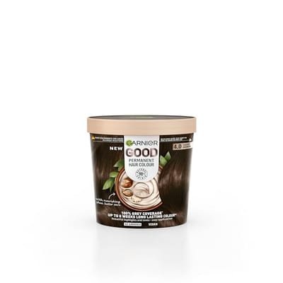 Garnier Garnier Good Permanent Hair Dye (Shade: 4.0 Cacao Brown) For Vibrant, Long-Lasting Colour
