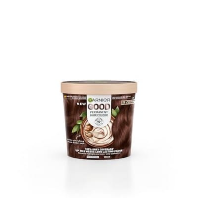 Garnier Garnier Good Permanent Hair Dye (Shade: 4.15 Iced Chestnut Brown) For Vibrant, Lasting Colour