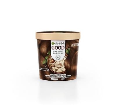 Garnier Garnier Good Permanent Hair Dye (Shade: 5.32 Burnished Sunset) For Vibrant, Long-Lasting Colour, 217g