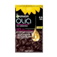 Garnier Garnier Olia 5.15 Frozen Brown: 100% Grey Coverage, No Ammonia, For Luminous Hair Color