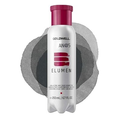 Goldwell Goldwell Elumen High-Performance AN@5 Oxidant Free Long Lasting Hair Color 200ml - Deep Ash Natural