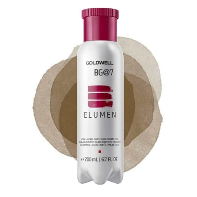 Goldwell Goldwell Elumen High-Performance BG@7 Oxidant Free Long Lasting Hair Color 200ml - Light Brown Gold