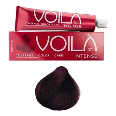 Intercosmo Voilà Intercosmo Voilà 3C Intense 5.22 Light Brown Intense Purple Hair Colour 60ml