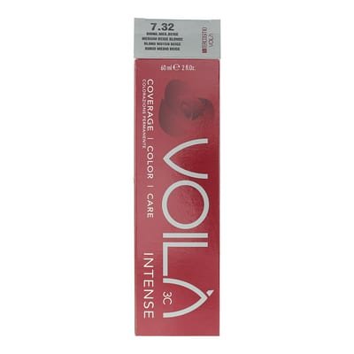 Intercosmo Voilà Intercosmo Voilà 3C Intense 7.32 Medium Beige Blonde Hair Colour 60ml