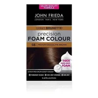 John Frieda John Frieda Precision Foam Colour 5B Medium Chocolate Brown Permanent Hair Dye 130ml