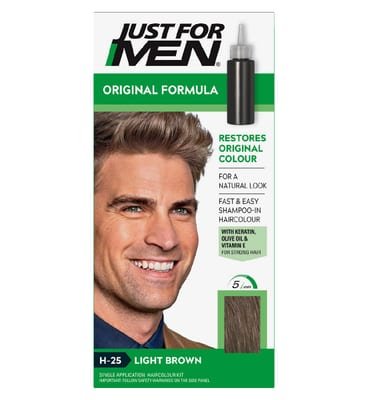 Just For Men Just For Men Hair Colourant, Natural Light Brown