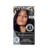 Loreal L'Oreal Paris Preference Vivids Permanent Hair Dye, Intense Luminous Colour, Deep Black 2.01