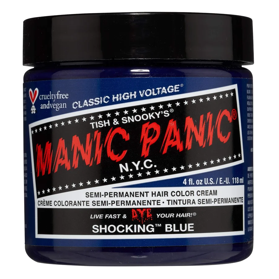 Manic Panic Manic Panic High Voltage Classic Semi-Permanent Hair Colour 118ml – Shocking Blue