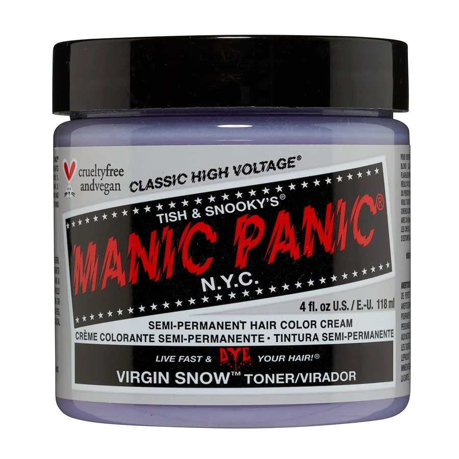 Manic Panic Manic Panic High Voltage Classic Semi-Permanent Hair Colour 118ml – Virgin Snow