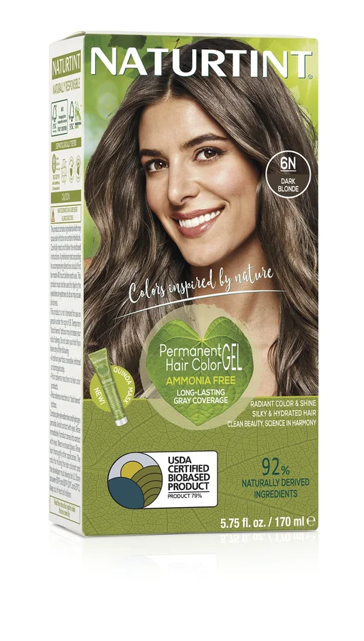 Naturtint Naturtint Permanent Gel Hair Colour 170ml – 6N Dark Blonde