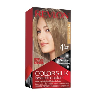 Revlon Revlon Colorsilk Hair Colour - 60 Dark Ash blonde