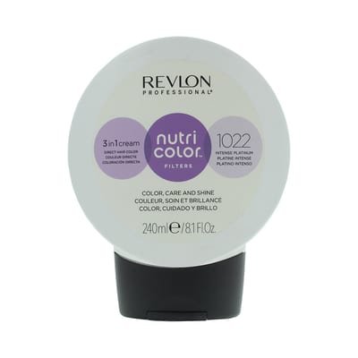 Revlon Revlon Nutri Color Filters 3 in 1 Cream 1022 Intense Platinum Hair Colour 240ml