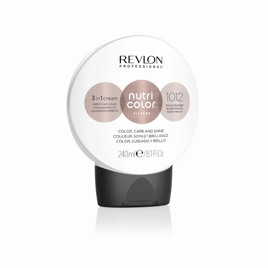 Revlon Revlon Nutri Color Filters 3 in 1 Cream Hair Colourant 240ml – 1012 Blond Mauve