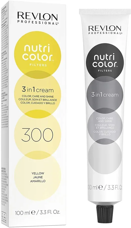 Revlon Revlon Nutri Color Filters 300 Yellow 3 In 1 Hair Colour 100ml