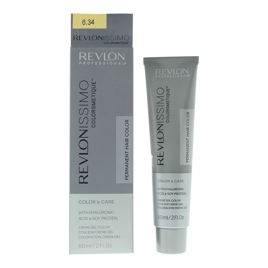 Revlon Revlon Revlonissimo Colorsmetique 6.34 Dark Coppery Gold Blonde Hair Colour 60ml