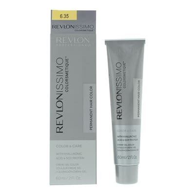 Revlon Revlon Revlonissimo Colorsmetique 6.35 Dark Amber Blonde Hair Cream 60ml