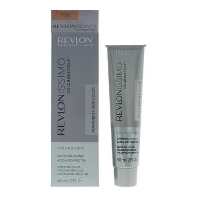 Revlon Revlon Revlonissimo Colorsmetique 7.24 Coppery Pearl Blonde Hair Colour 60ml