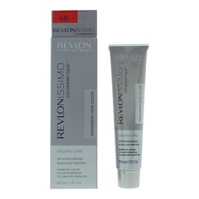 Revlon Revlon Revlonissimo Colorsmetique Permanent Hair Colour 4.65 Medium Mahogany Red Brown 60ml