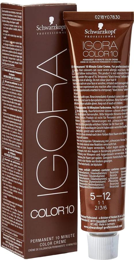 Schwarzkopf Schwarzkopf Igora Color 10 Permanent Hair Colour Cream 60ml