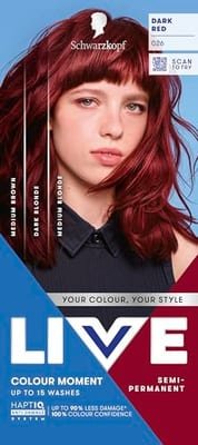 Schwarzkopf Schwarzkopf Live Colour Moment 026 Dark Red Semi-Permanent Hair Dye