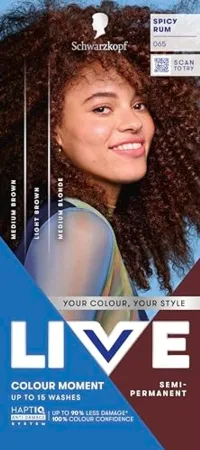 Schwarzkopf Schwarzkopf Live Colour Moment 065 Spicy Rum Semi-Permanent Hair Dye