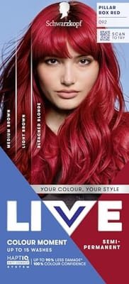 Schwarzkopf Schwarzkopf Live Colour Moment 092 Pillar Box Red Semi-Permanent Hair Dye