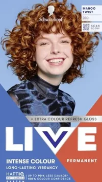 Schwarzkopf Schwarzkopf Live Intense Colour 030 Mango Twist Permanent Hair Dye