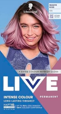 Schwarzkopf Schwarzkopf Live Intense Colour 105 Mauve Kiss Permanent Hair Dye