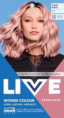 Schwarzkopf Schwarzkopf Live Intense Colour 109 Cool Rose Permanent Hair Dye