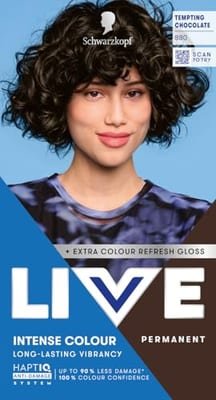 Schwarzkopf Schwarzkopf Live Intense Colour 880 Tempting Chocolate Permanent Hair Dye
