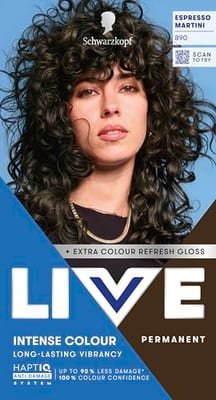 Schwarzkopf Schwarzkopf Live Intense Colour 890 Espresso Martini Permanent Hair Dye