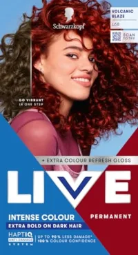Schwarzkopf Schwarzkopf Live Intense Colour L68 Volcanic Blaze Permanent Hair Dye