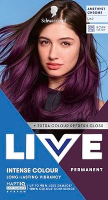 Schwarzkopf Schwarzkopf Live Intense Colour U69 Amethyst Chrome Permanent Hair Dye