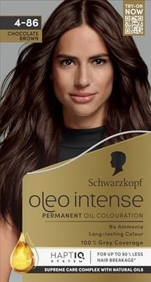 Schwarzkopf Schwarzkopf Oleo Intense Permanent Oil Colouration 4-86 Chocolate Brown Hair Dye