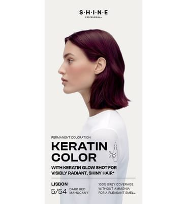 Shine Shine Professional Permanent Hair Dye Mahogany Lisbon