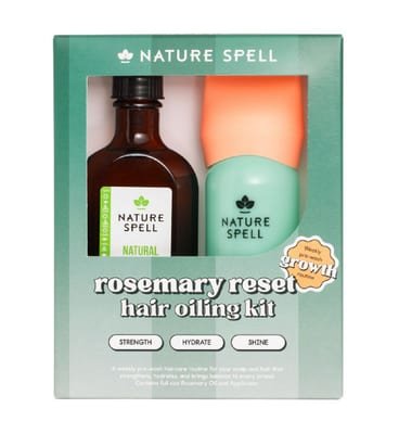 Nature Spell Nature Spell Rosemary Reset Hair Oiling Duo Kit