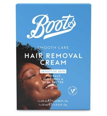 Boots Boots Smooth Care Facial Hair Removal Cream Sensitive Skin 40Ml