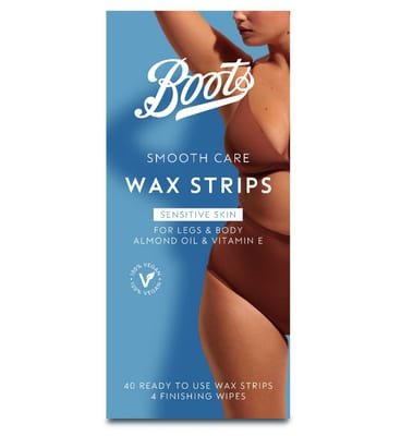 Boots Boots Smooth Care Sensitive Legs And Body Wax Strips 40S