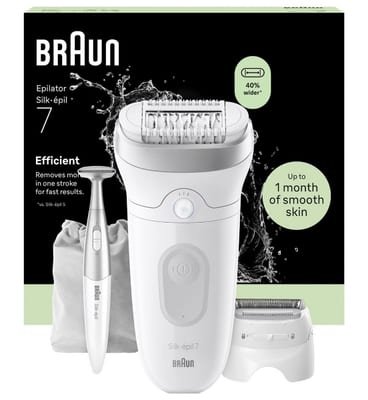 Braun Braun Silk-Épil 7 Epilator For Easy Hair Removal Lasting Smooth Skin 7-241