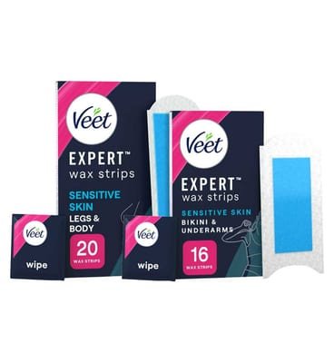 Veet Veet Expert Bikini & Legs Cold Wax Strip Bundle