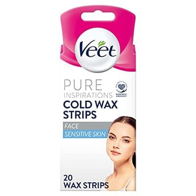 Veet Veet Pure Inspirations Wax Strips For Face & Sensitive Skin - 20S