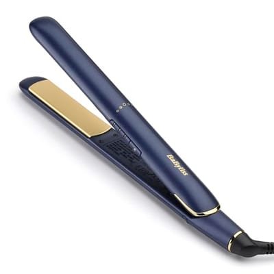 BaByliss BaByliss Midnight Luxe Hair Straighteners - Titanium Ceramic Floating Plates for Smooth Gliding