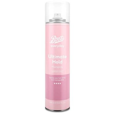 Boots Boots Everyday Unperfumed Hairspray Maximum Hold300Ml
