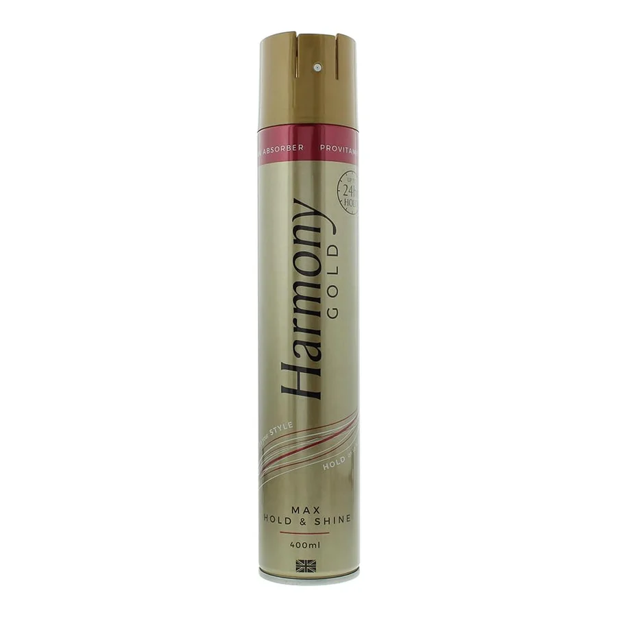 harmony Harmony Gold Max Hold Shine Argan Oil Hairspray 400ml