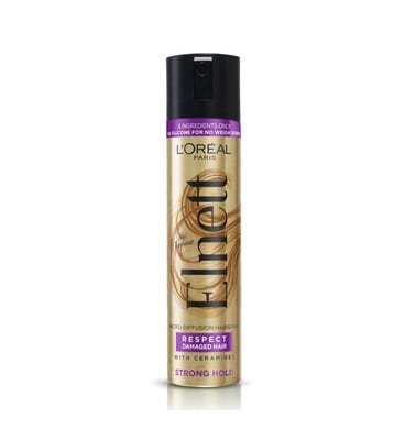 Loreal L'Oreal Paris Elnett Hairspray, Care For Damaged Hair With Argan Oil - Strong Hold 75ml