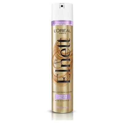 Loreal L'Oreal Paris Elnett Hairspray, Shine For Dull Hair