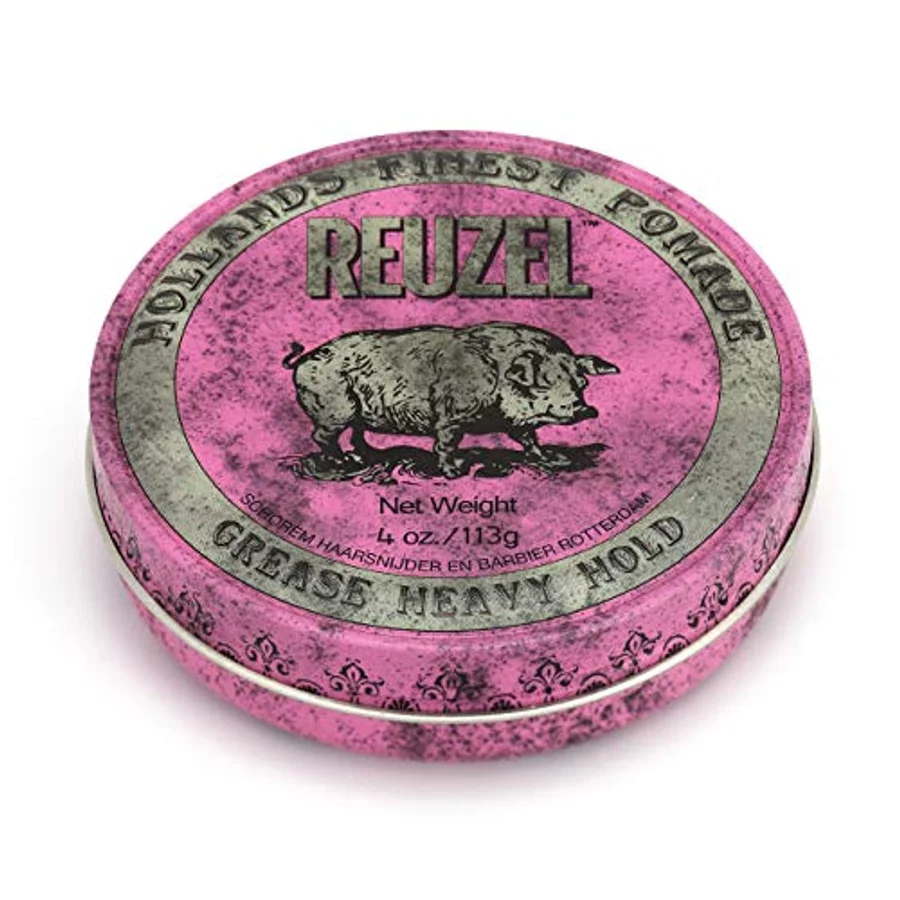 Reuzel Reuzel Pink Heavy Hold Grease Pomade 113g