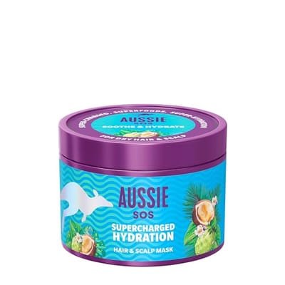 Aussie Aussie Sos Supercharged Hydration Hair Mask 500Ml For Dry And Scalp Br/>