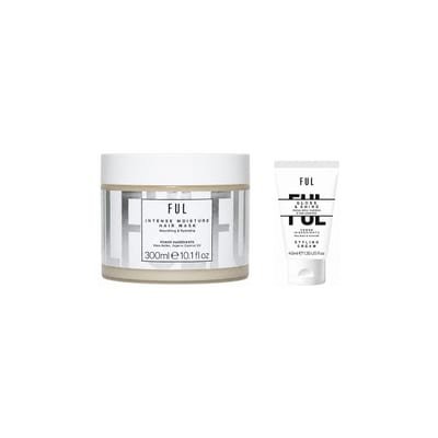 FUL FUL Intense Moisture Hair Mask And Gloss Shine Cream Bundle