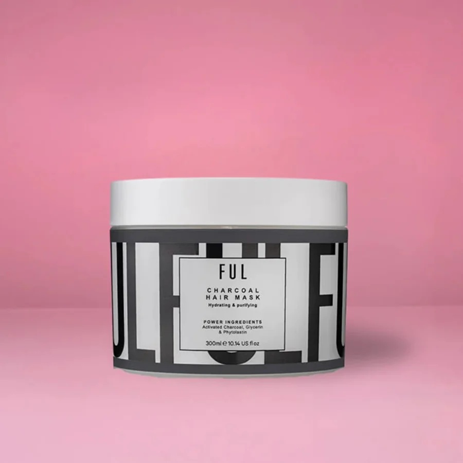 FUL FUL London Charcoal Hair Mask (300ml)